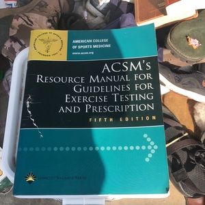 ACSM's Resource Manual For Guidelines For Exercise Testing and Prescription